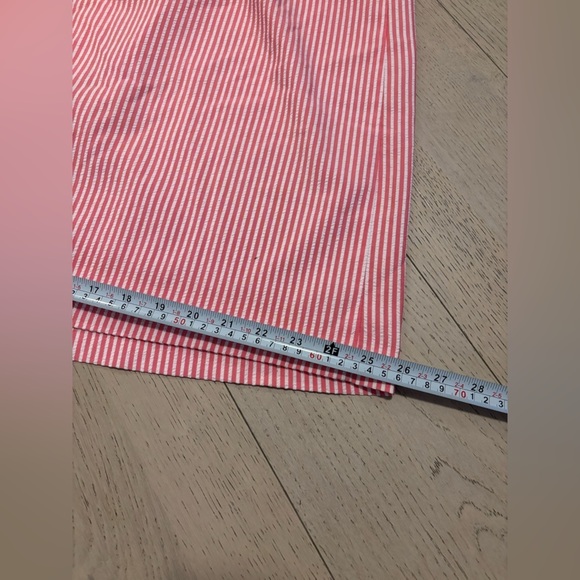 Alfred Dunner Womens Pink Striped Comfort Elastic Waist A-Line Skirt Size 6 VTG - Picture 8 of 9